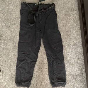 Anthropologie high waisted belted joggers Sz8